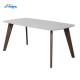 1600*850mm Modern Black Fixed type Ceramic top Dining Table, cut to size