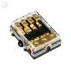 4P 4 Way 12V Auto Fuse 3x4GA IN 4x8GA OUT Plastic Distribution Box ANS AFS Mini ANL Fuse Holder for Car Audio