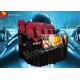 2.25KW Simulator amusement shooting games machine 8/9/12 seater