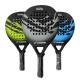 Beach Tennis Racket Carbon And Glass Fiber Padel Tennis Rackets Soft Face Paddles Racquet