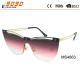 Lady's fashionable Metal mirrored sunglasses ,UV400 Protection lens,cute color