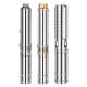 3 Inch Solar Deep Well Submersible Pumps With MPPT Controller Float Switch Kits