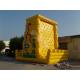 Funny Giant Inflatable Sports Games / Climbing Wall For Amusement Park Equipment