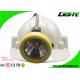 IP68 Mining Cap Lights Corded 10000Lux Brightness With Cable USB Charging Support
