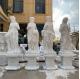 Four Seasons Marble Statues Life Size Greek Goddess Stone Sculpture White Outdoor Garden Decoration