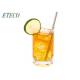 5 Inch Extra Short Reusable Cocktail Straws Multiple Colors Durable
