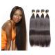 Silky Smooth Peruvian Straight Hair Bundles Weft 300 Gram With Lace Closure