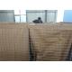 75mm Square Openings Hesco Barrier Welded Gabion For Military Retaining Wall