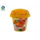 High-grade thickened disposable kraft paper bucket soup bowl snacks congee soup noodle takeaway package soup cup with ve