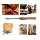 Professional 10PCS Tungsten Carbide Inserts Wood Turning Tool Set For Woodworking