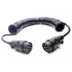 4M 6M 8M 7 Pin Trailer Backup Camera Cable For Truck Video Safety System