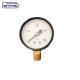 standard stainless steel water pressure gauge 2.5"