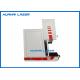 50 Watt Industrial Laser Marking Systems Enclosed Cabinet Good Stability