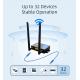 4G LTE Outdoor CPE Router with Dual External Antenna and DC 12V/1A Power Supply