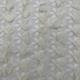 Popular mesh embroidered fabric in beige with moderate weight textile fabric for clothing
