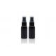 Recyclable Plastic Bottles Black 60ml Makeup Cosmetic Spray Bottle