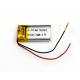3.7V 70mAh Lipo Battery Rechargeable Lithium Polymer Cell 431223
