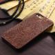 OEM Anti - Static Full Wood Carved iPhone 6 Plus Case with Natural Texture