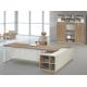 modern big boss office executive table furniture in warehouse