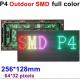 Outdoor P4 SMD Full Color LED Display Module 320X160mm / 256X128mm LED Screen Module