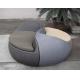 Grey Fashion Comfortable Outdoor Rattan Daybed For Beach / Pool