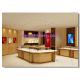 gold jewelry retail store furnitures display showcases , kiosks and wall cabinets
