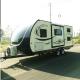 ROHS Travel Camper Trailer RV Camper Motor Home Caravan With Battery Slideouts Windows