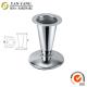80mm high durable furniture replacement trumpet shaped metal sofa feet cabinet feet SL-216