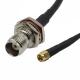 SMA Male Plug To Bulkhead TNC Female Nut Waterproof Low Loss LMR400 RF Extension Cable