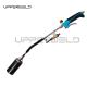 Propane Weed Torch Heating Torch with Electronic Button Igniter 9.8FT Hose Length 70cm