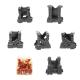 WW2 military soldier army swat team body armor tactics vest building blocks