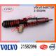 diesel fuel injector 21582096 BEBE4D35002 for VO-LVO D11A MD11 engine EC360B EC460B common rail injector 21582096