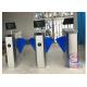 SUS304 Flap Barrier Gate Face Fingerprint Code Recognition For Fitness Center