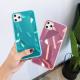 Custom Blue TPU Acrylic Shockproof Cover For Iphone 11 Pro Max Mobile Cell Phone Case