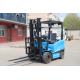 Solid Tire Small 4 Wheel Electric Forklift With AC Controller Lift Safely Up To 6 Meters
