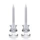 Clear Classic Crystal Glass Candelabra Candlestick Holder