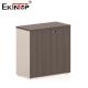 Wooden Small Bookcase File Cabinet in Walnut Color with Modern Style