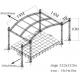 Hang Speaker Aluminum Stage Truss Have Roof And With Wing 300mm X 300mm