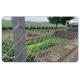 2m Height Garden Iron Wire Mesh 1.5mm Pvc Coated Chain Link Fence