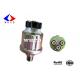 0 ~ 10 Bar Measuring Range 3 Pin Oil Pressure Switch Gauge Sensor With Color Zinc Plated
