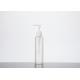 Empty Shampoo Packaging 150ml PET Plastic Cosmetic Bottle With Pump