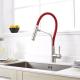 Stainless Steel 304/316 Material Hot And Cold Water Flexible Rubber For Kitchen Faucet With Pull-Out Spout