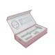 Recyclable Cosmetics Gift Boxes Folding , Magnetic Flap Cardboard Box With EVA Foam