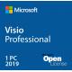 Microsoft Visio Professional 2019 System  - License Online Download Suit Pc Key
