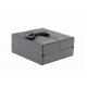 ROHS Leather Jewelry Packaging Boxes , Mirrored Jewellery Box For Travel