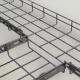 Strong Construction Metal Wire Basket Cable Tray Standard / Customized Thickness