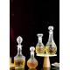 Suitable for whiskey and foreign wine bottle containers, standard carved beverage glass bottles