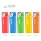 Five Colors Disposable Plastic Gas Lighter Model NO. DY-026 for European Market Needs