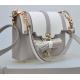 Bow hit the color stitching Korean pu shoulder bag with a clasp women's shoulder bag
