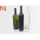 Non Leakage Empty Glass Wine Bottles Thickened Superior Durability Dishwasher Safe
